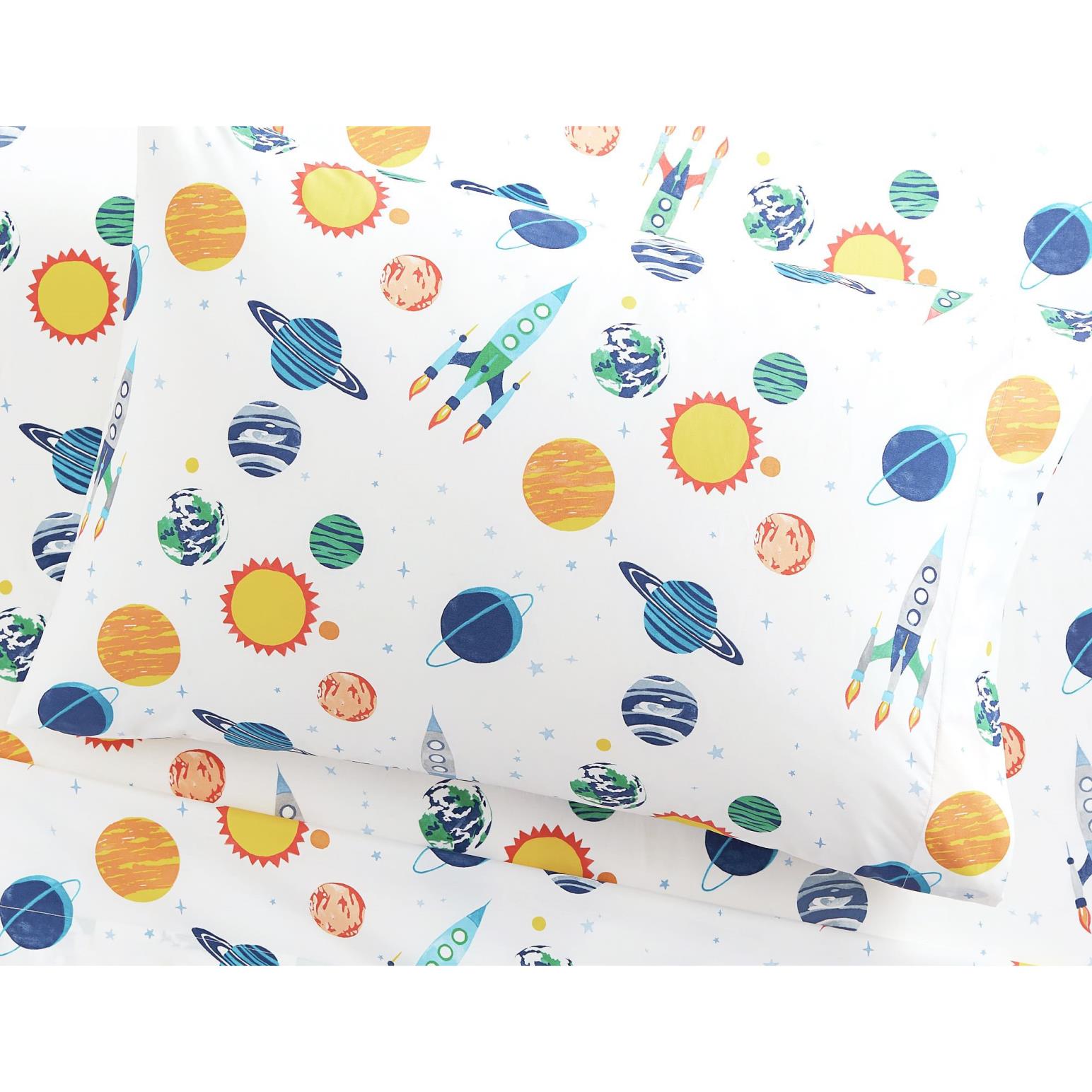 Pottery Barn Kids Solar System Gid Pillowcase